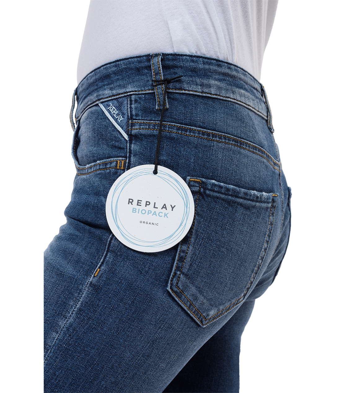 573 BIO ファービー スリムフィットジーンズ 詳細画像 ミディアムブルー 5